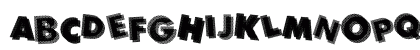 Panic Regular Uppercase Preview