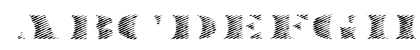 FederalTwelve Medium Uppercase Preview