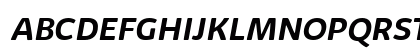 Kabrio Alternate Bold Italic Preview