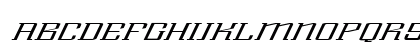 Alexander Light Italic Uppercase Preview