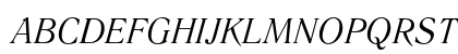 LiteraturnayaC Italic Preview