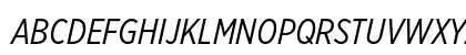 Gotham XNarrow Book Italic Preview