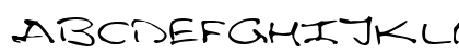 Panzer Regular Uppercase Preview