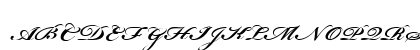 Bickham Script Std Regular Bold Uppercase Preview