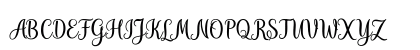 Hiyida Script Demo Regular Uppercase Preview