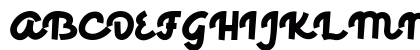 Palmore Regular Uppercase Preview