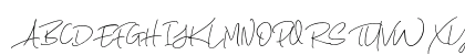 Scarlette DEMO Regular Uppercase Preview