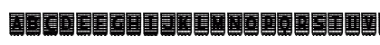 papel picado Regular Uppercase Preview
