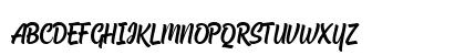 Chuck Noon Script Regular Uppercase Preview