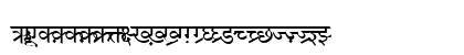 DV-TTSurekhEN Normal Uppercase Preview