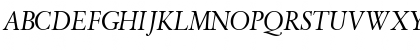 GaramondRetrospectiveOSSSK Italic Font