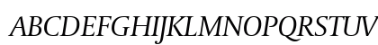 Paradox Dtl St Italic Regular Uppercase Preview
