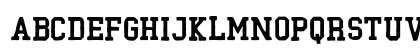 Black Milk Rough Regular Uppercase Preview