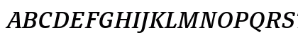 PageSerifTF-RegularItalic Regular Preview