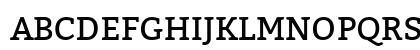 Bitter Regular Uppercase Preview