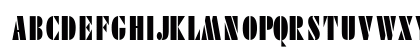 ArmyBlackCondensed-Plain Regular Preview