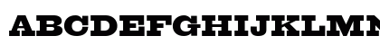 Giza Regular Uppercase Preview