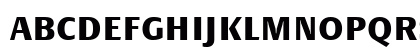 PageSansTF-Bold Regular Uppercase Preview