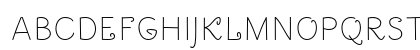 Dacha Regular Uppercase Preview