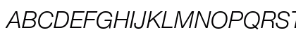 Helvetica Neue Light Italic Preview