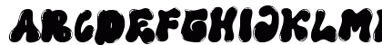 Jelly Choco Regular Uppercase Preview
