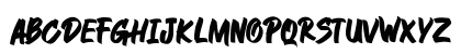 STRONGKEY DEMO Regular Uppercase Preview