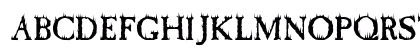 Burning Ashes Regular Uppercase Preview