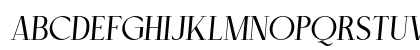 Cellofy Ita Italic Uppercase Preview