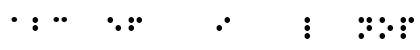 XBraille E.JALLY Regular Uppercase Preview