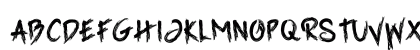 Grim Reaper Regular Uppercase Preview