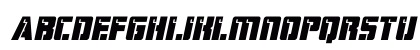 Hard Science Expanded Italic Expanded Italic Uppercase Preview