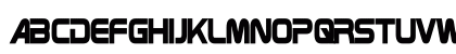 Zebulon Condensed Bold Uppercase Preview
