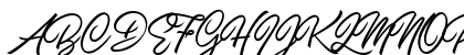 Carolina Mountains Personal Use Regular Uppercase Preview