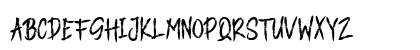 CORONA BRUSH Regular Uppercase Preview