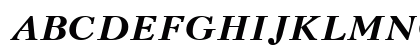 KudrashovC BoldItalic Uppercase Preview