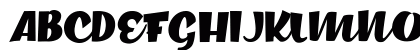 Crackerdown Personal Use Regular Uppercase Preview