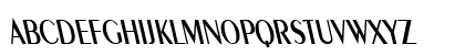 Pare Condensed Reverse Italic Uppercase Preview