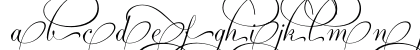 Ambassador Script Ends III Regular Uppercase Preview