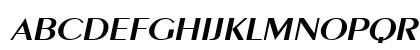 Pare Wide Italic Preview