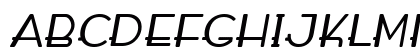 WABECO Bold Italic Preview