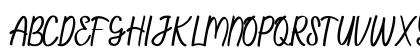 Chameetademo Regular Uppercase Preview