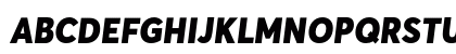 Averta Black Italic Uppercase Preview
