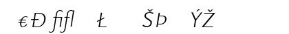 ScalaSans Medium Italic Uppercase Preview