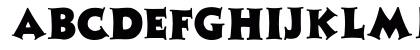 ZaleskiCaps Regular Uppercase Preview