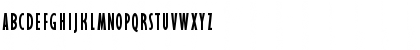 Parisian BT Regular Uppercase Preview