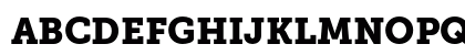 Museo Slab 900 Uppercase Preview