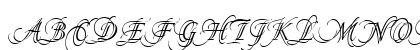 Pirouette LT Std Regular Uppercase Preview