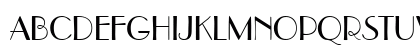 Parisian DB Regular Uppercase Preview