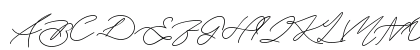 Keraton Regular Uppercase Preview