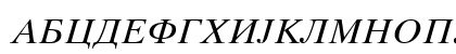 MAC C Times Italic Preview